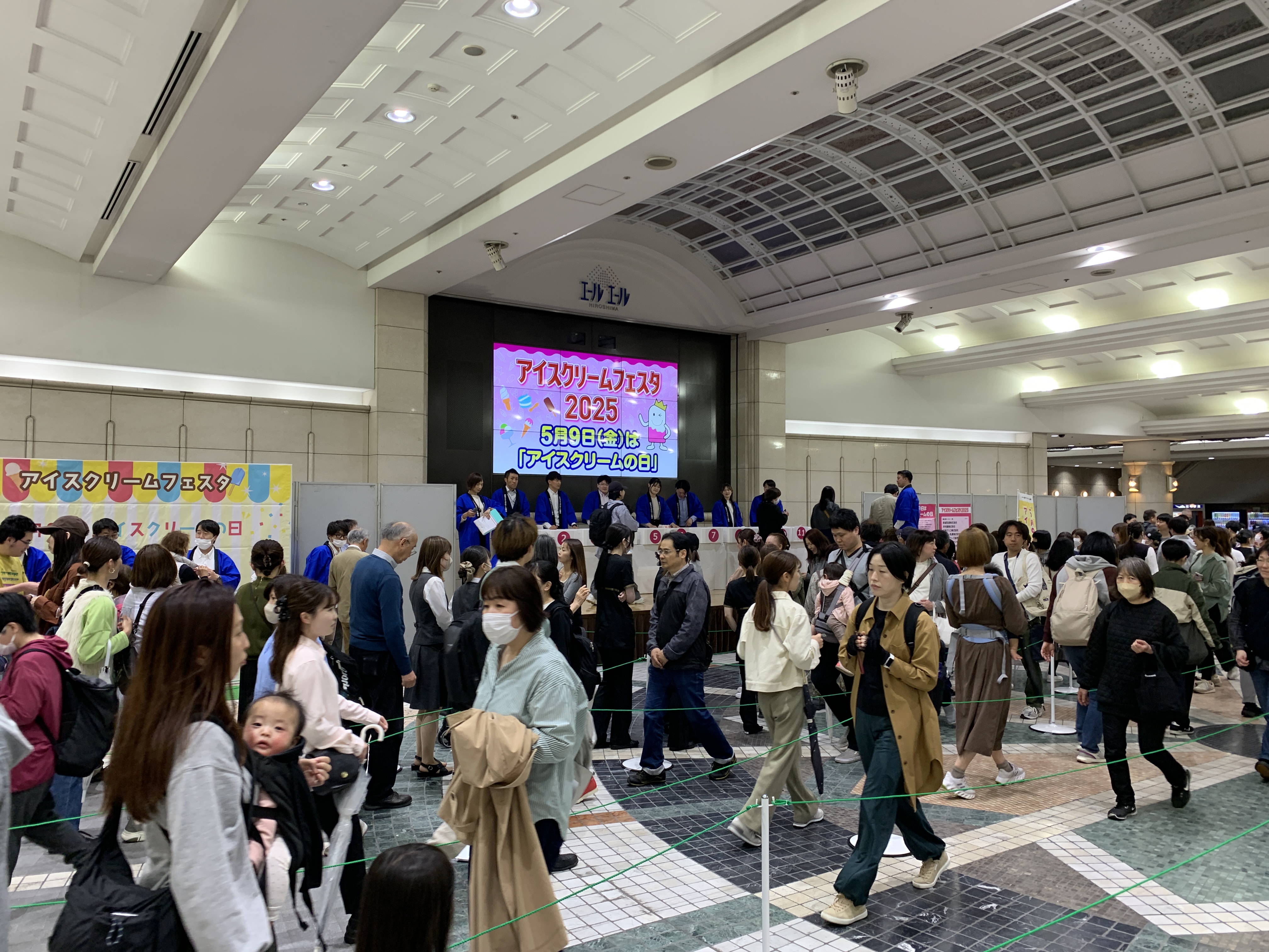 全国各地で多くの方が来場されました。 